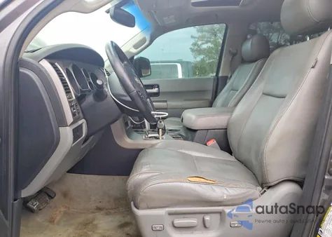 2011 Toyota Sequoia Limited from USA, damaged, VIN 5TDKY5G19BS033477